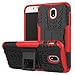 Galaxy J3 Pro 2017 Case, Linkertech [Shockproof] Tough Rugged Dual Layer Protector Hybrid Case Cover with Kickstand for Samsung Galaxy J3 Pro J330 J330G (S-4)