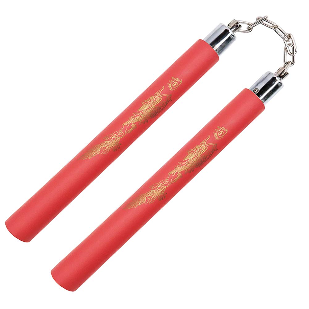 Hilmocho Foam Nunchucks Martial Arts Portable Training Practice Nunchakus for Kids and Beginners