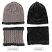 MissShorthair Men Winter Hat Scarf Set, Beanie Hat Neck Warmer for Women