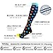 Compression Socks Women & Men 20-30 mmHg (3/6 Pairs), Best Athletic & Medical Running Flight Travel Pregnant