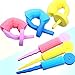 LKE® 5 Set (15 pcs) Colorful Soft Foam Sponge Wave Perm Hair Rollers Curler