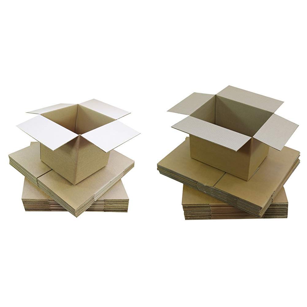 Triplast 152 x 152 x 152mm Small Single Wall 6x6x6" &229 x 152 x 152mm Small Single Wall 9x6x6" Shipping Mailing Postal Gift Cuboid Cardboard Boxes (Pack of 10)