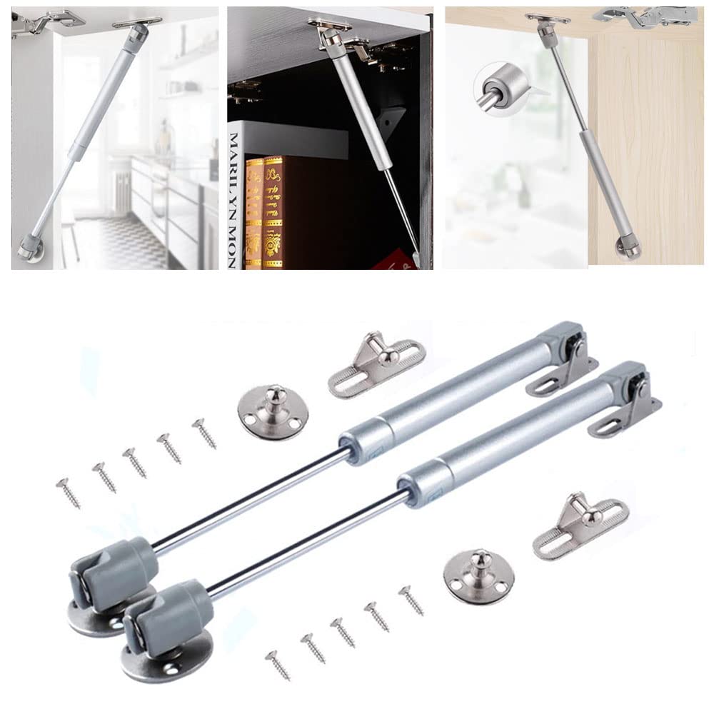 120N/33lb/12KG Gas Struts,Gas Springs,Lift Support,Gas Shocks,Lid Stay,Lid Support Soft Close,Safety Lift Struts Springs Shocks for Toy Box, Down Stay, Hinge Close Lid Support【Set of 2】