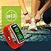 Watch Unisex Digital Watch Waterproof Sport Wristwatch for Boys Girls Men Women (red)