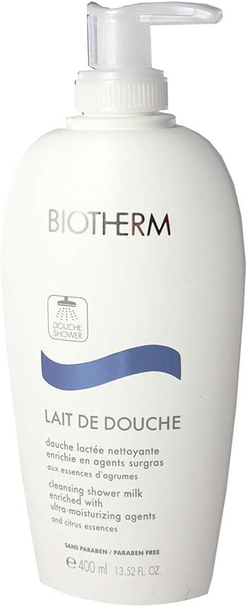 Lait Corporel by Biotherm Lait De Douche Cleansing Shower Milk 400ml, 400 ml (Pack of 1)