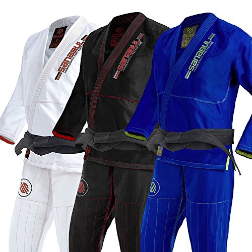 Sanabul Highlights Professional Competition BJJ Jiu Jitsu Gi (Blue