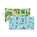 Bumkins Reusable Snack Bag Small 2 Pack, Seuss Cat in the Hat & Green Eggs (SN)