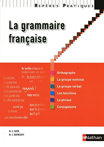 La  grammaire française