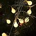 Arespark Globe String Lights 8 Mode 100LED 33foot Waterproof Decorative Starry Fairy Lights, for Indoor Outdoor Patio Wedding Party Home Garden Bedroom, Warm White