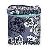 Ju-Ju-Be Fuel Cell Insulated Bottle and Lunch Bag, Charcoal Roses