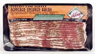 Dorothy Lane Market Peppered Uncured Bacon 12oz