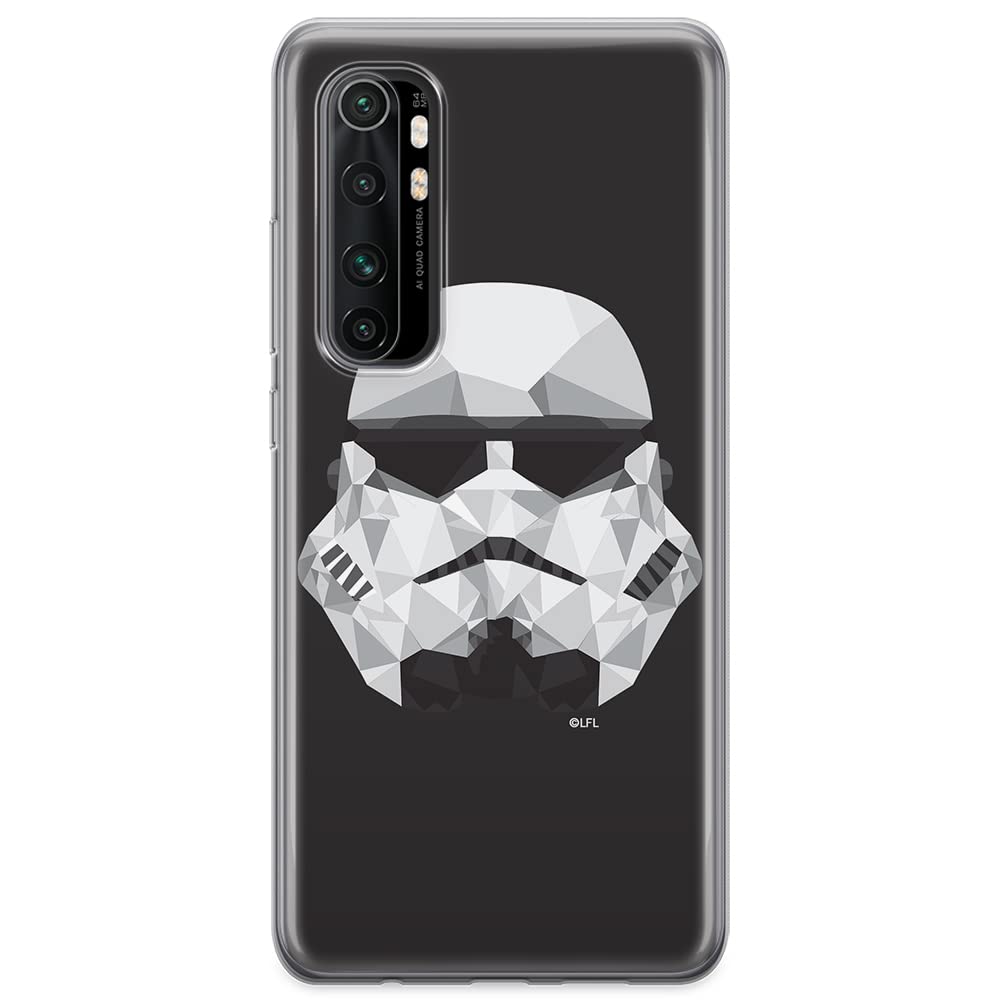 ERT GROUP mobile phone case for Xiaomi MI NOTE 10 Lite original and officially Licensed Star Wars pattern Stormtrooper 008 optimally adapted to the shape of the mobile phone, case made of TPU
