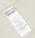 Amazon Brand – Pinzon 170-Gram Flannel Cotton Pillowcases, Set of 2, Standard, Cream