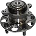 Detroit Axle - 2 Rear Wheel Bearing Hubs for 2006-2011 Honda Civic LX DX 2007 2008 2009 2010 Wheel Hub Bearings Assembly Set Replacement, Pair Hubs