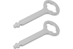 Briny River 2Pcs Oak Carry Case Key 96507 Compatible with Singer Sewing Machine 99K 15K 66K 201K 185K