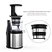 Homgeek Masticating Juicer Extractor, Slow Juicer Machine,Cold Press Juicer with Juice Jug and Cleaning Brush for High Nutritional Fruit and Vegetable Juice