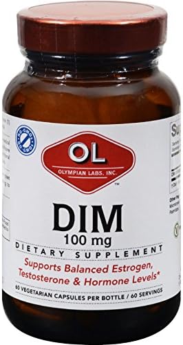 2Pack! Olympian Labs DIM - 100 mg - 60 Capsules