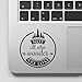 Decal & Sticker Pros Adventure Quote Not all who wander are lost LOTR Decal Laptop Macbook Trackpad Keypad Sticker