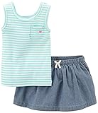 Carter's Baby Girls' 2 Piece Skort Set (Baby)