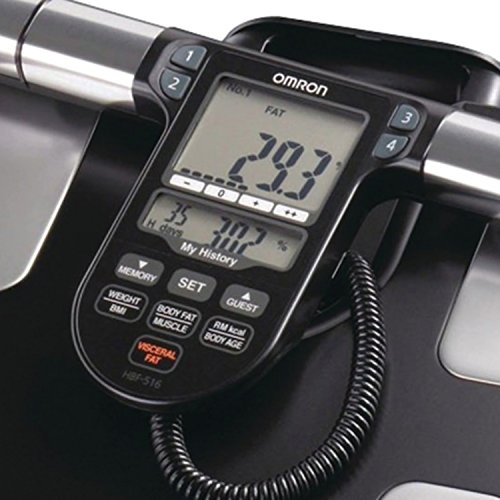 Omron Body Composition Monitor with Scale 7 Fitness Indicators & 180
