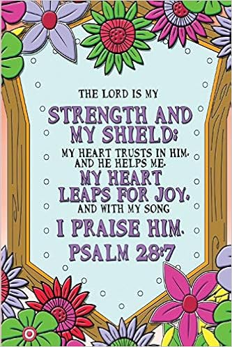 Buy The Lord is my strength and my shield; my heart trusts in him ...