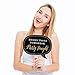 Big Dot of Happiness Funny New Year's Eve Photo Booth Props Kit, 10-Piece, Black & Gold, Cardstock & Wood