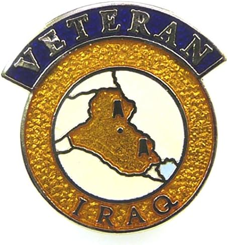 Iraq Veterans Lapel Pin Badge (Type 1)