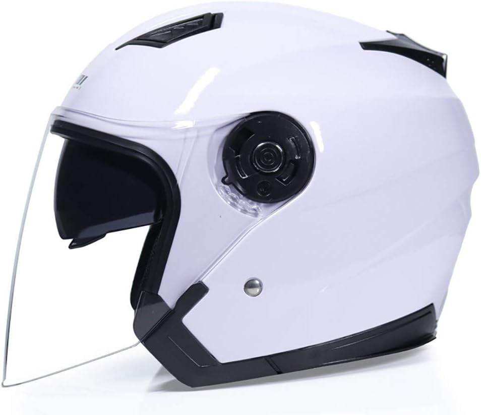 Open Face Jet Helmet Motorcycle Helmet，Unisex Vintage Pilot Cruiser Chopper/Including sun visor