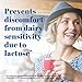 Lactaid Fast Act Lactose Intolerance Relief Caplets with Lactase Enzyme to Prevent Gas, Bloating & Diarrhea Due to Lactose Sensitivity, Ideal for Travel & On-The-Go, 12 Packs of 1-Count