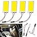 Everbright 4-Pack Super White COB 36-SMD LED Panel Dome Lamp Auto Car Interior Reading Plate Light Roof Ceiling Interior Wired Lamp With 4BA9S Adapter,4T10 Adapter,4Festoon Adapter (DC-12V) primary