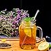 Swizzle Sticks Plastic Round Top Stir Stirrers Reusable or Disposable for Coffee Beverage Cocktail Tea 7.4 Inch