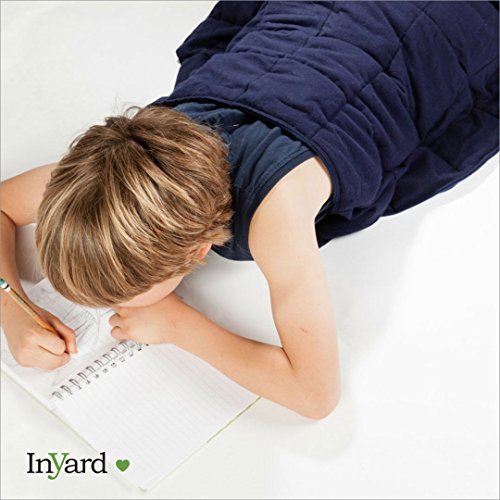 image for Premium Weighted Blanket for Kids by InYard | 7 lbs | 41”x56” (for