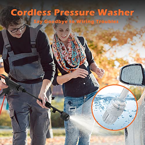 AIVOLT Cordless Pressure Washer, 800PSI Portable Power Cleaner 40V