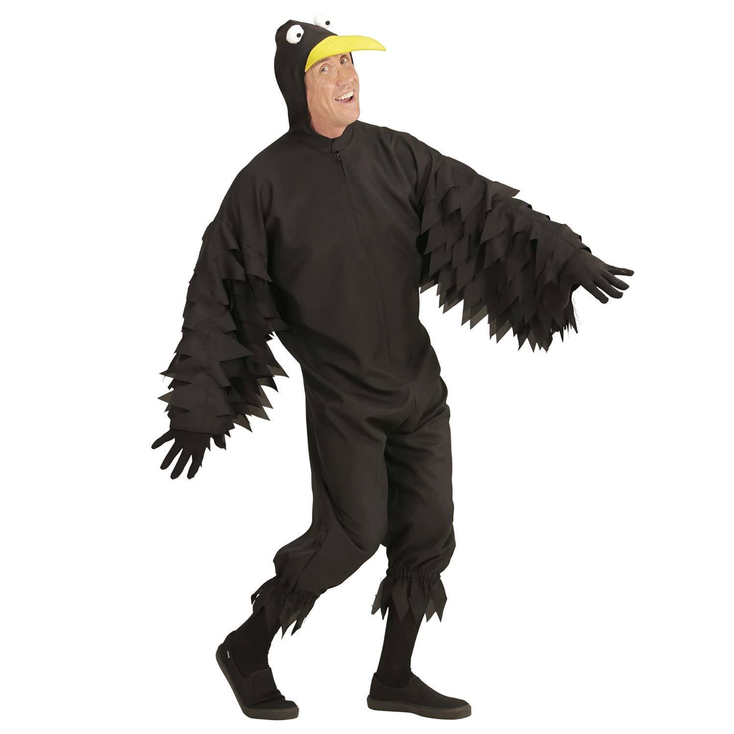 Widmann wdm05641 ? Crow Costume, Black, Small
