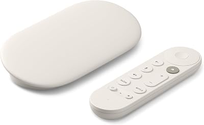 Google TV Streamer 4K with Voice Remote - Fast 32 GB Storage HDR