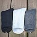 YZKKE 3Pack Mens Super Thick Wool Warm Socks - Soft Comfort Casual Crew Winter Socks