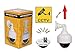 Indoor Outdoor dummy security camera with blinking light, Nettohome’s (white) dummy dome security surveillance camera is perfect for home and business with tinted screen so lens is hidden and dome provides 360 surveillance, No visible brand label for added security and cameras come with free security sticker, guaranteed