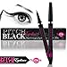 FUCHSIA Line Eyeliner Liquid Smudge Proof Makeup Pen - Premium Formula - Pitch Black