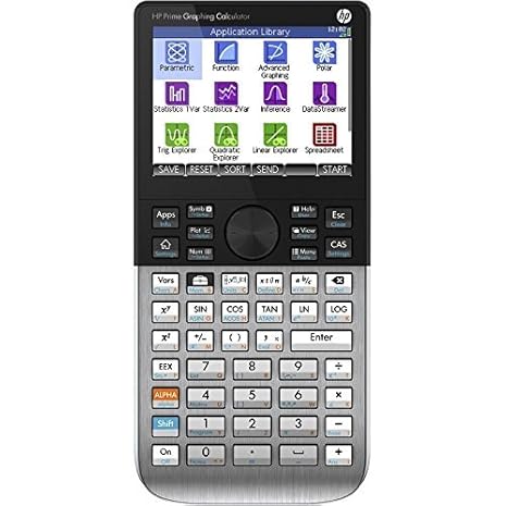 HP Prime Bolsillo Calculadora Bolsillo Calculadora gráfica Flash Puerto USB Batería Plata