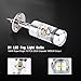Catinbow LED Fog Light Bulbs H1 White 6000K High Power 100W Auto Fog Light Bulb Replacement 2323 SMD LED Bulbs for Fog light DRL 1800LM - 2 Pcs