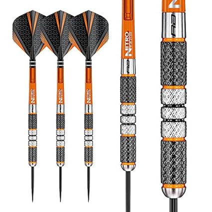 Red Dragon Amberjack 21g, 22g, 23g, 24g, oder 27g Tungsten Darts Set mit Flights und Schäfte