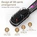mesky Hot Air Brush & Hair Straightener Brush, 4-in-1 Hair Dryer Brush Styler for Drying, Straightening, Curling, Salon Negative Ion Infrared Hair Care Multi-function Hair Styling Tools (Dark gray)thumb 3