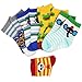 HOVEOX 12 Pairs Anti-slip Socks Toddler Socks, Baby Socks Unisex 12-36 Months