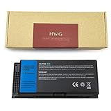 HWG FV993 FJJ4W Battery (9-Cell) Compatible Dell Precision M4600 M4700 M4800 M6600 M6700 M6800 Series, Fits P/N FV993 FJJ4W PG6RC V7M28 Laptop (11.1V 7800mAh)