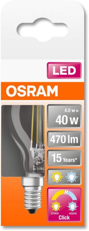 OSRAM Pack of 4 x LED lamp, Frosted, Set of 4 Lamps - Image 3