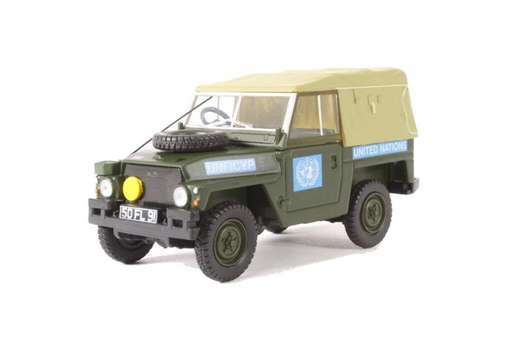 Oxford Diecast 1:43 Land Rover 1/2 Ton Lightweight United Nations Collectable model 43LRL001