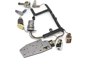 WOWAUTO 4L60E Transmission Master Solenoid Kit Compatible with Chevrolet Cadillac EPC Shift TCC 3-2 PWM 1993-2002