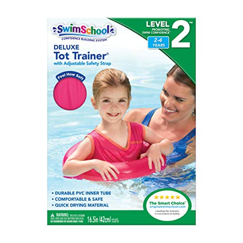 SwimSchool Deluxe Swim Trainer Heavy Duty Toddler Swim Vest Floatie