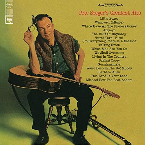 【希少・レア】ピート・シーガー スミソニアン・フォークウェイズ・コレクション Pete Seeger - Pete Seeger: The Smithsonian Folkways Collection