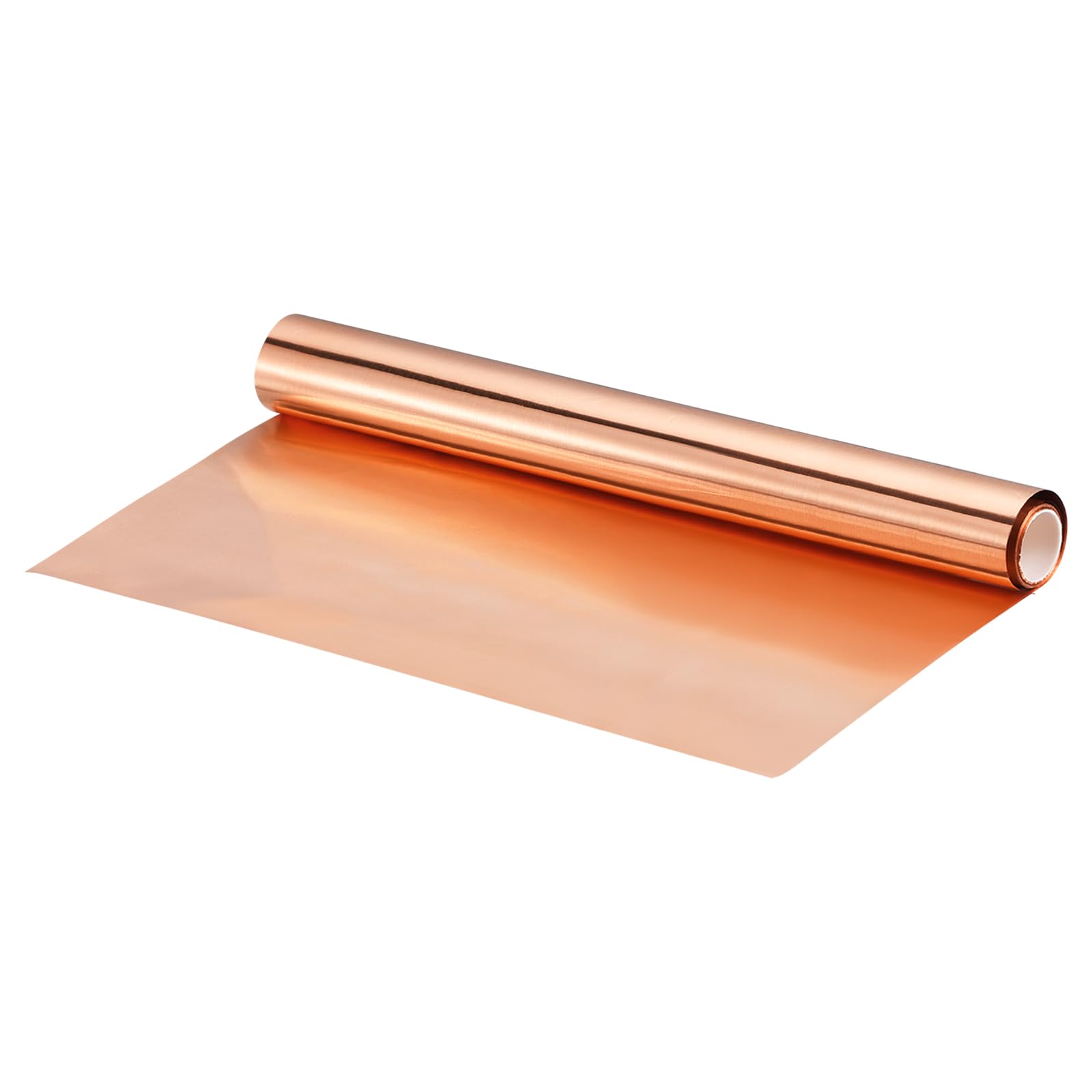 Photo 1 of uxcell Copper Sheet Roll 3500mm x 300mm x 0.02mm, 99.9% Pure Copper Strip Copper Flashing Metal Foil Plate for Electricity DIY Projects (Multiple Sizes)
